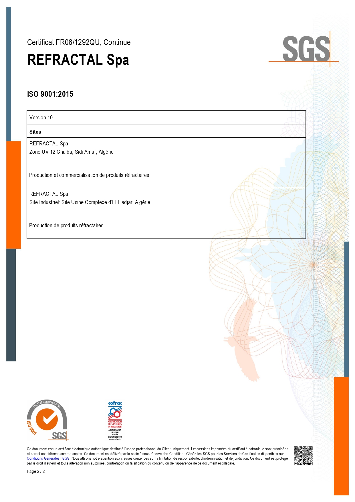 certificat image
