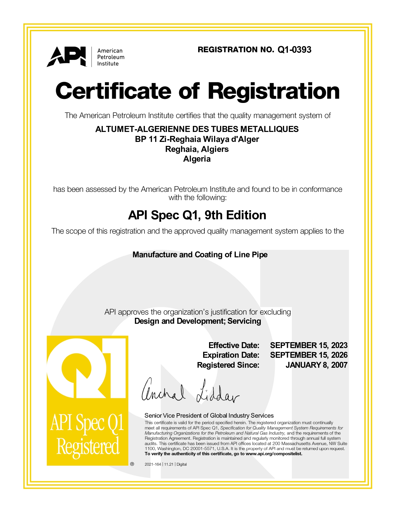 certificat image
